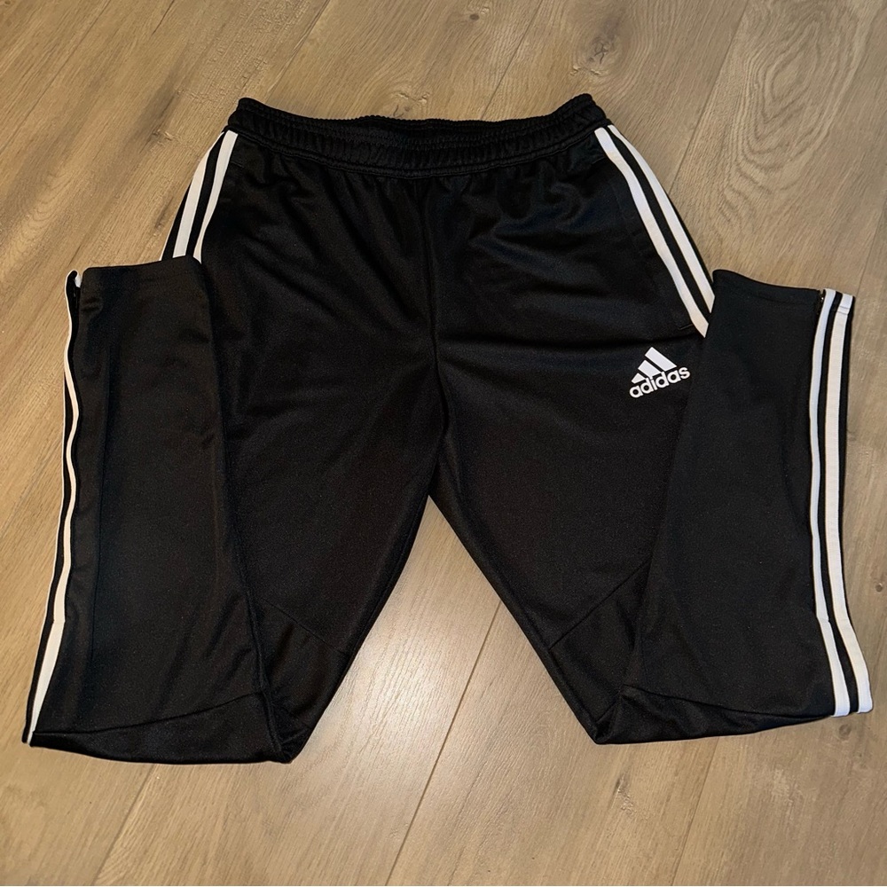 Adidas track pants size M in black